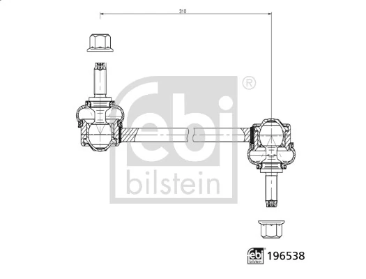 Link/Coupling Rod, stabiliser bar
